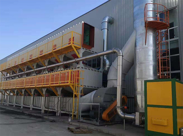 废气洗涤PP喷淋塔